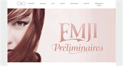 Desktop Screenshot of emjimusic.com